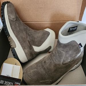 Merrell Tundra Dark Taupe Suede Polartec Thinsulate Waterproof Women's size 8